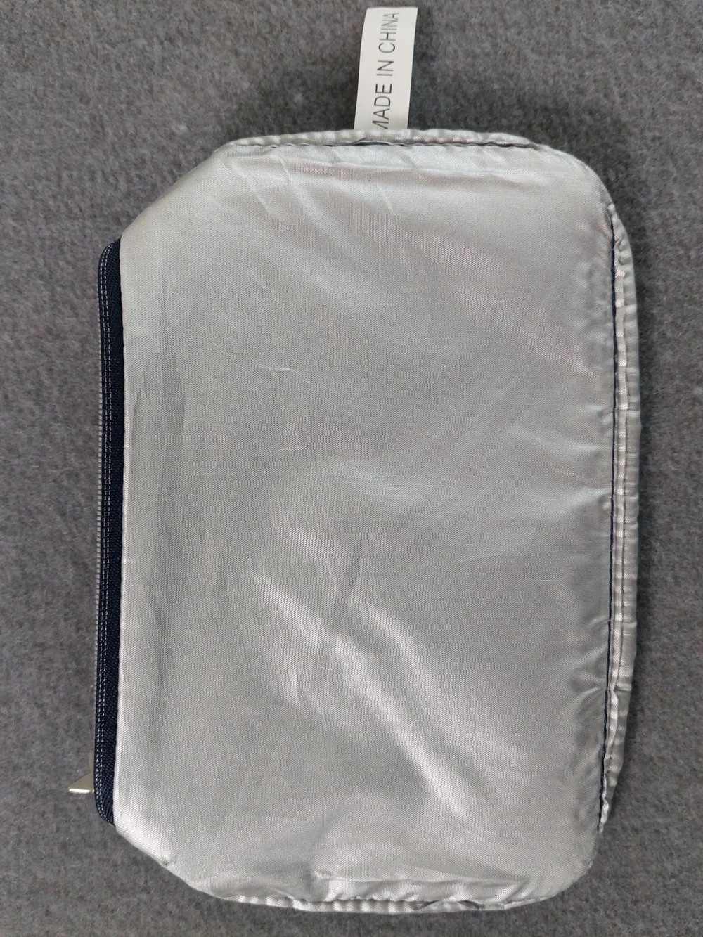 Ipsy Navy Blue Celestial Constellation Makeup Bag Gold Star Zipper Pouch